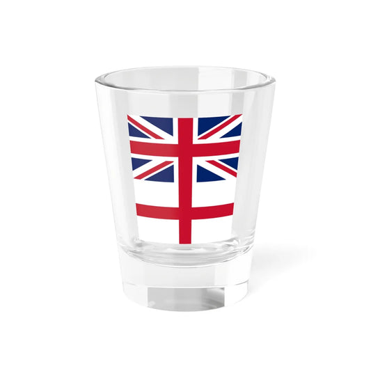 Flags of the United Kingdom and England (England) Shot Glass 1.5oz 1.5oz - Go Mug Yourself