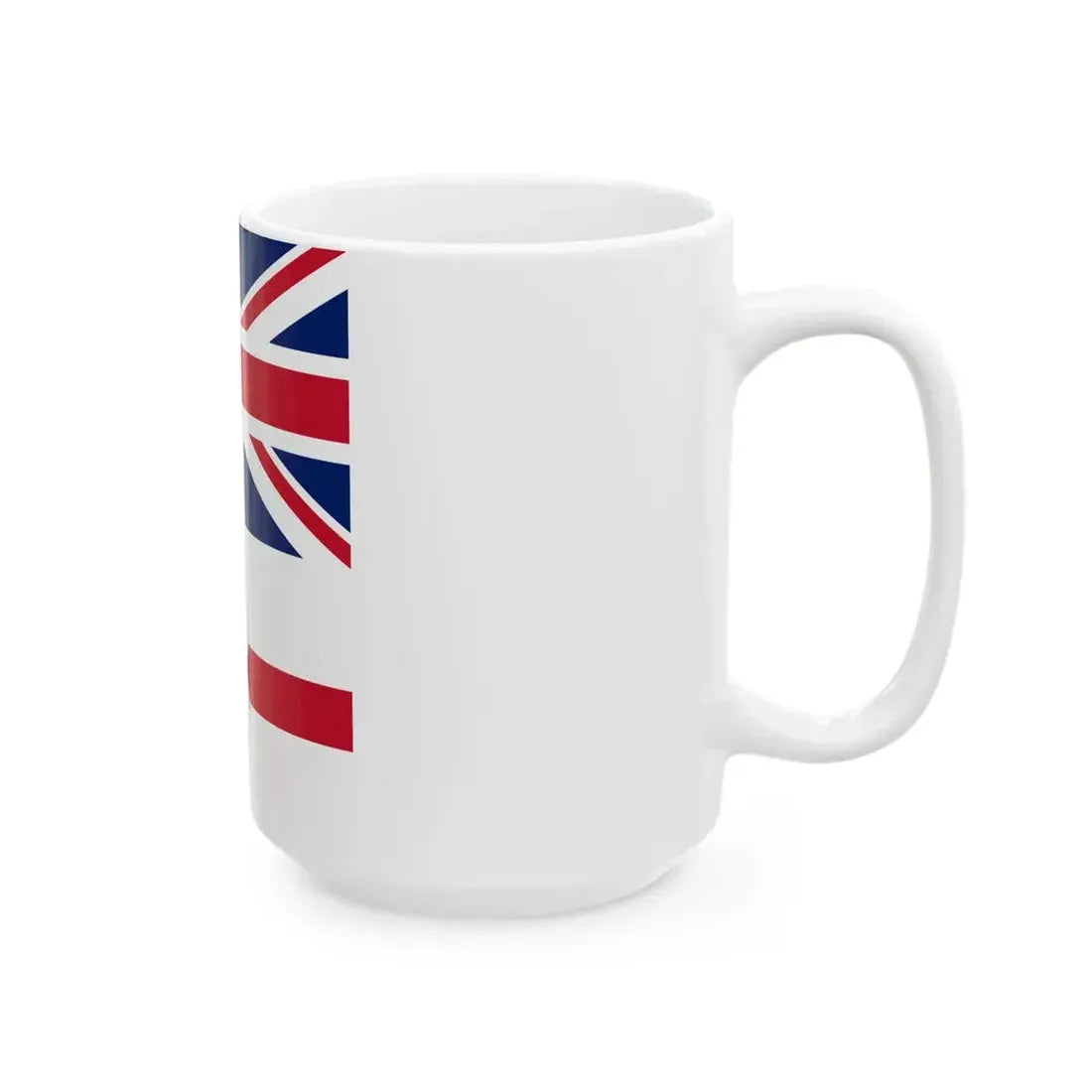 Flags of the United Kingdom and Northern Ireland 1953-1972 (Ireland) White Coffee Mug - Go Mug Yourself