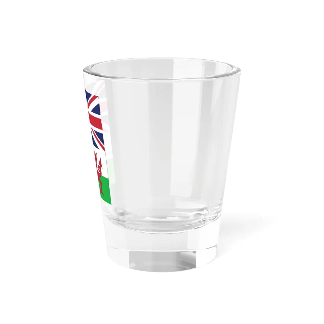 Flags of the United Kingdom and Wales (United Kingdom) Shot Glass 1.5oz - Go Mug Yourself