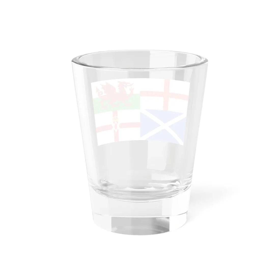 Flags of UK (England) Shot Glass 1.5oz - Go Mug Yourself