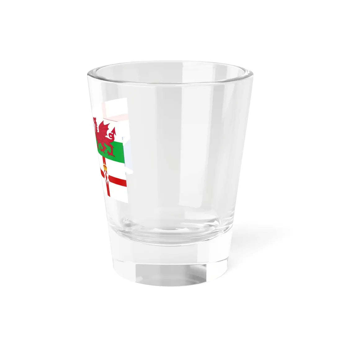 Flags of UK (England) Shot Glass 1.5oz - Go Mug Yourself