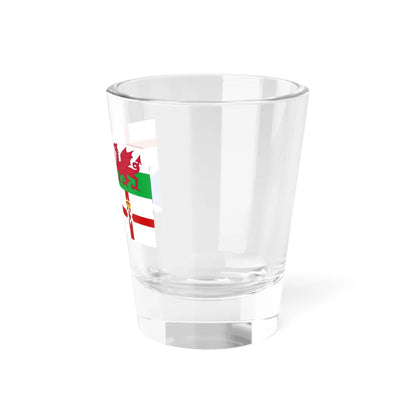 Flags of UK (England) Shot Glass 1.5oz - Go Mug Yourself