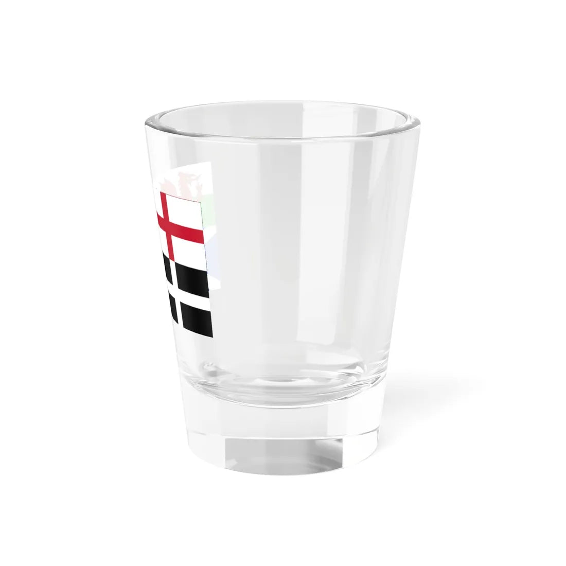 Flags of Wales England Scotland and Cornwall (England) Shot Glass 1.5oz - Go Mug Yourself