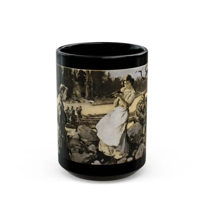 Flambeau Trail, McCall's magazine, March 1937 - Black Coffee Mug 15oz - Go Mug Yourself