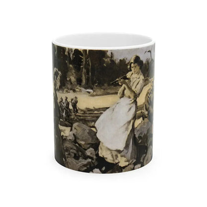 Flambeau Trail, McCall's magazine, March 1937 - White Coffee Mug 11oz - Go Mug Yourself