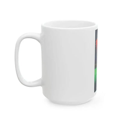 Flaming Arrow, calendar illustration, c. 1934 - White Coffee Mug - Go Mug Yourself