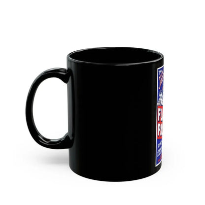 FLAMING PASSION 1923 Movie Poster - Black Coffee Mug - Go Mug Yourself