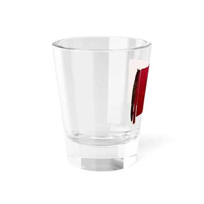 Flamuri i Batalionit të Xhandarmërisë Kosova (Albania) Shot Glass 1.5oz - Go Mug Yourself
