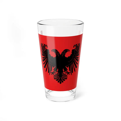 Flamuri i Deçiqit 1911 (Albania) Pint Glass 16oz 16oz - Go Mug Yourself