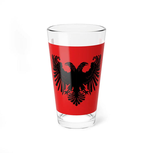 Flamuri i Deçiqit 1911 (Albania) Pint Glass 16oz 16oz - Go Mug Yourself