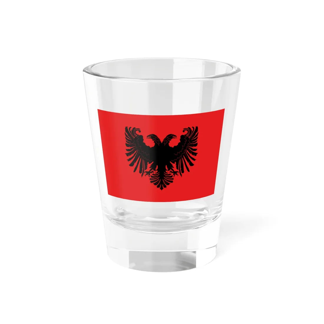 Flamuri i Deçiqit 1911 (Albania) Shot Glass 1.5oz 1.5oz - Go Mug Yourself
