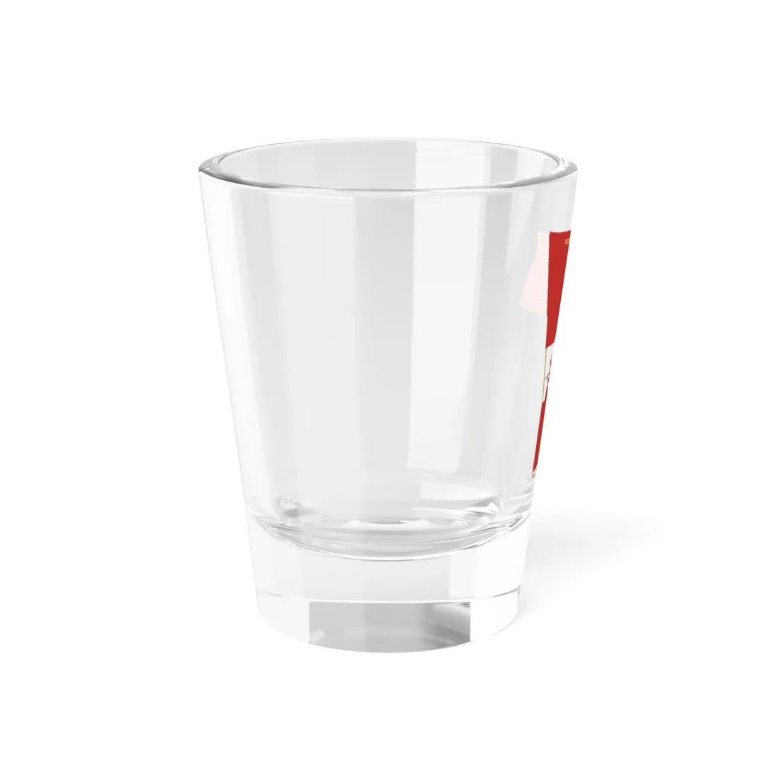 Flamuri i Frontit Demokratik të Shqipërisë (Albania) Shot Glass 1.5oz - Go Mug Yourself