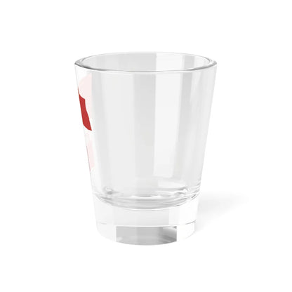 Flamuri i Frontit Demokratik të Shqipërisë (Albania) Shot Glass 1.5oz - Go Mug Yourself