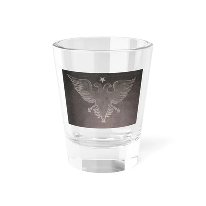 Flamuri i Këshillit të Naltë 1921 (Albania) Shot Glass 1.5oz 1.5oz - Go Mug Yourself