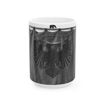 Flamuri i Liris 1911 (Albania) White Coffee Mug 15oz - Go Mug Yourself