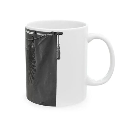 Flamuri i Liris 1911 (Albania) White Coffee Mug - Go Mug Yourself