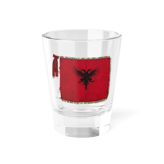 Flamuri i Luftës së Vlorës 1920 (Albania) Shot Glass 1.5oz 1.5oz - Go Mug Yourself