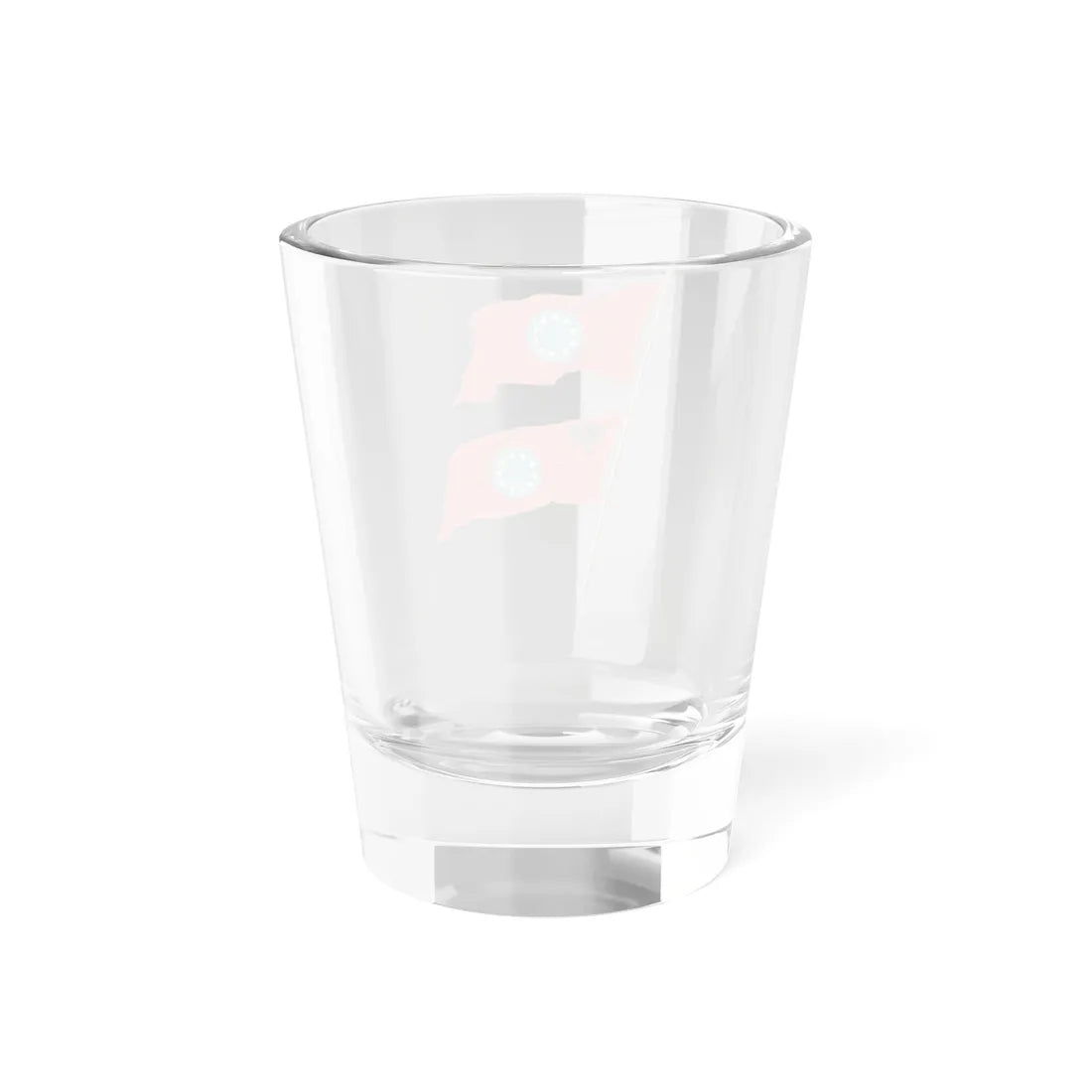Flamuri i Partis Nacional-Ballkanike Shqiptare 1929 (Albania) Shot Glass 1.5oz - Go Mug Yourself
