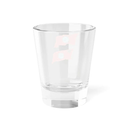 Flamuri i Partis Nacional-Ballkanike Shqiptare 1929 (Albania) Shot Glass 1.5oz - Go Mug Yourself