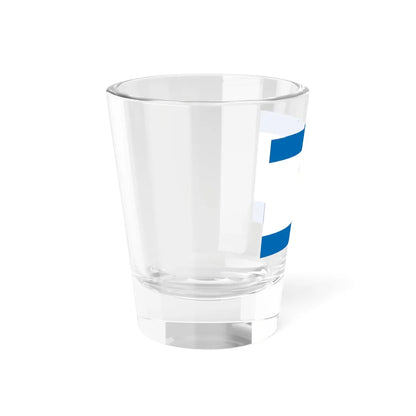 Flamuri i Policisë së Kosovës (Kosovo) Shot Glass 1.5oz - Go Mug Yourself