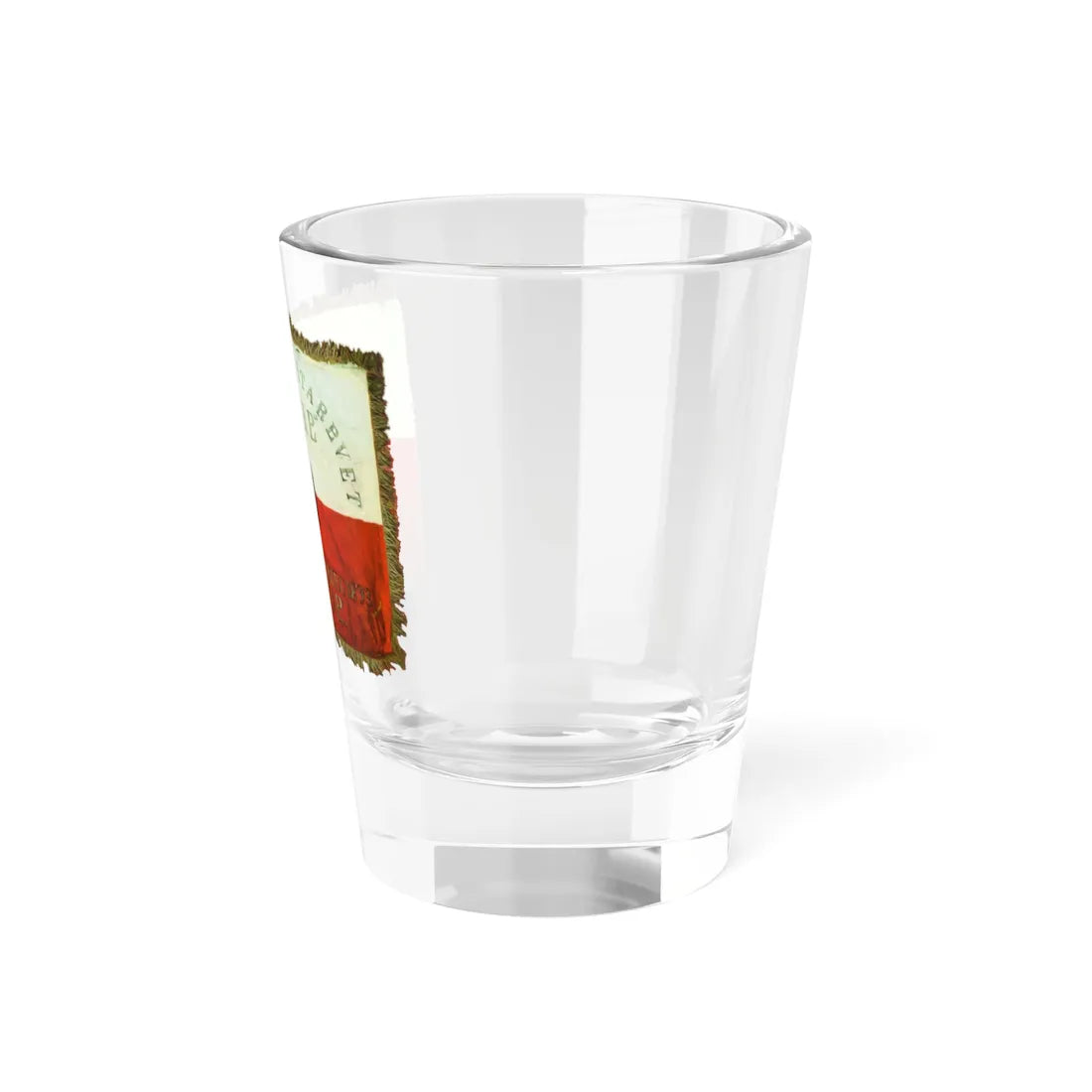 Flamuri i Shoqërisë Dëshira 1904 (Albania) Shot Glass 1.5oz - Go Mug Yourself