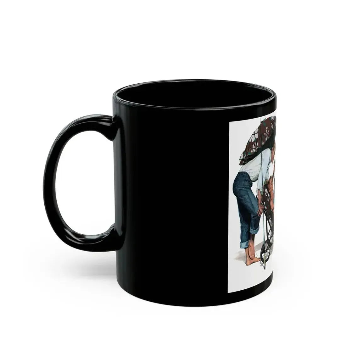 Flannagan's Last Resort, Collier's, July 31, 1948 - Black Coffee Mug - Go Mug Yourself