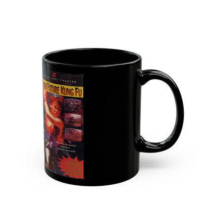 FLASH FUTURE KUNG FU (VHS COVER) - Black Coffee Mug-Go Mug Yourself