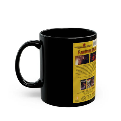 FLASH FUTURE KUNG FU (VHS COVER) - Black Coffee Mug-Go Mug Yourself