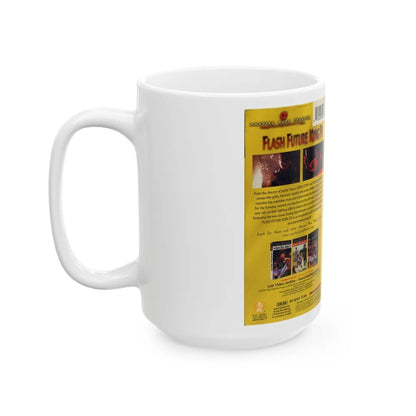 FLASH FUTURE KUNG FU (VHS COVER) - White Coffee Mug-Go Mug Yourself