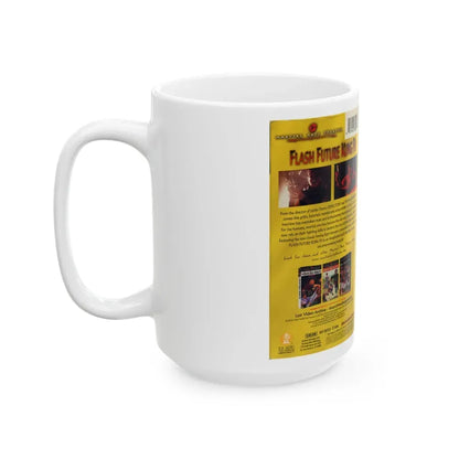FLASH FUTURE KUNG FU (VHS COVER) - White Coffee Mug - Go Mug Yourself