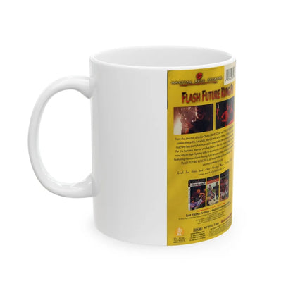 FLASH FUTURE KUNG FU (VHS COVER) - White Coffee Mug-Go Mug Yourself