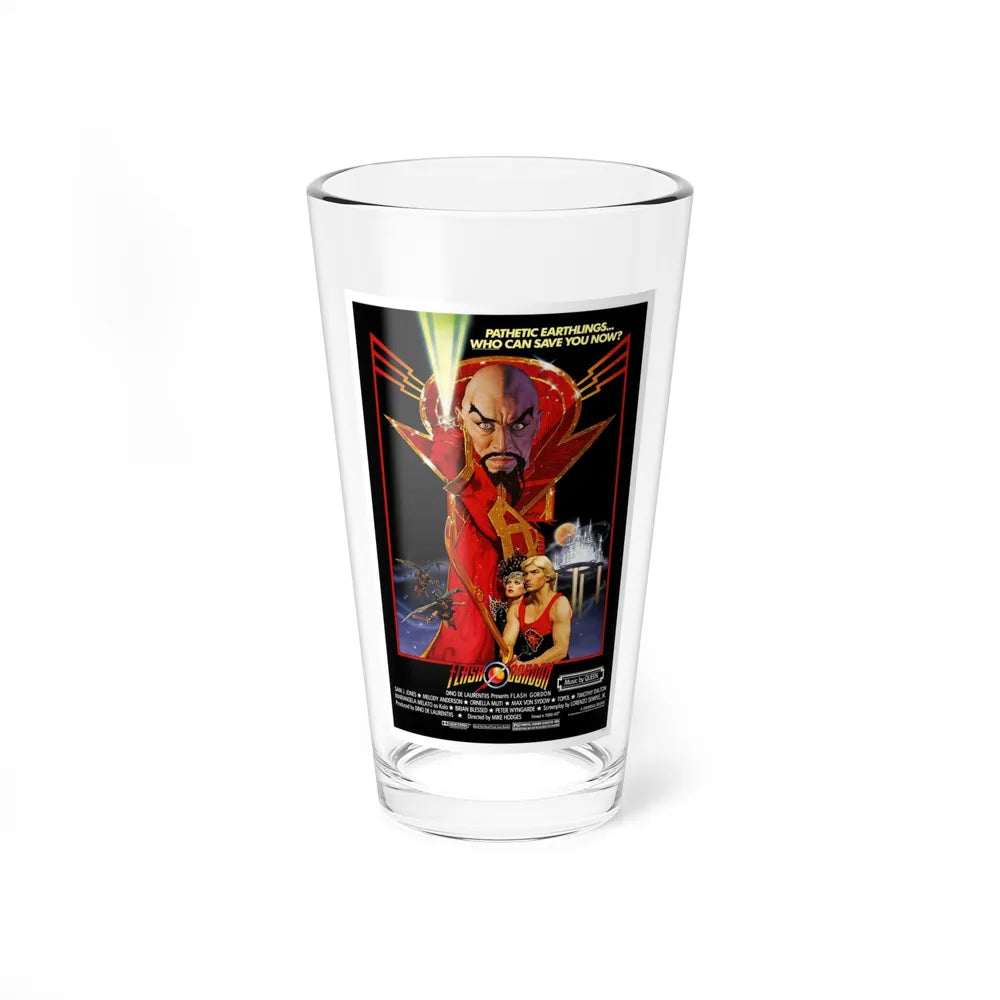 FLASH GORDON 1936 Movie Poster - Pint Glass 16oz-16oz-Go Mug Yourself