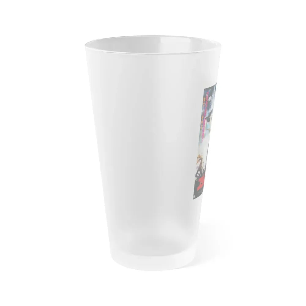 FLASH GORDON (ASIAN) 1936 Movie Poster - Frosted Pint Glass 16oz - Go Mug Yourself