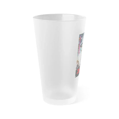 FLASH GORDON (ASIAN) 1936 Movie Poster - Frosted Pint Glass 16oz - Go Mug Yourself