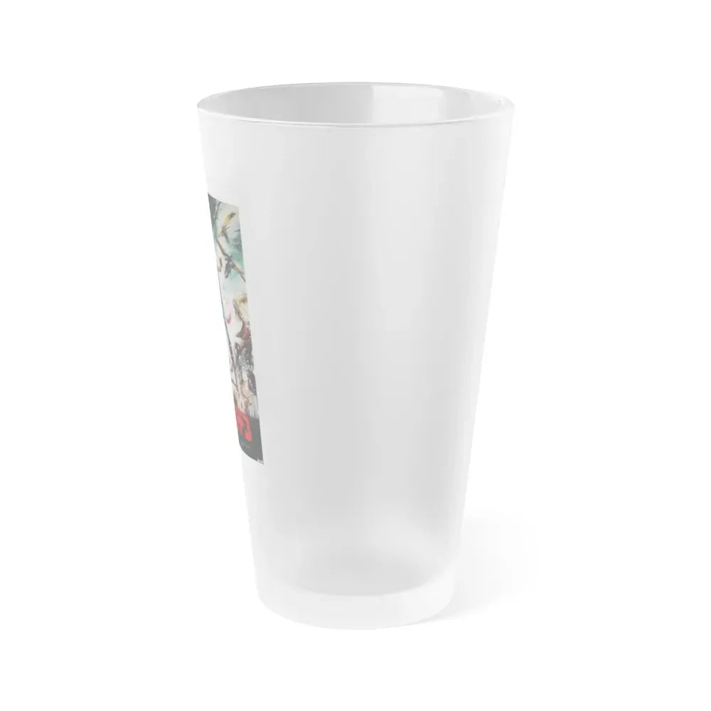 FLASH GORDON (ASIAN) 1936 Movie Poster - Frosted Pint Glass 16oz - Go Mug Yourself