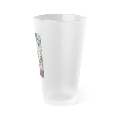 FLASH GORDON (ASIAN) 1936 Movie Poster - Frosted Pint Glass 16oz - Go Mug Yourself