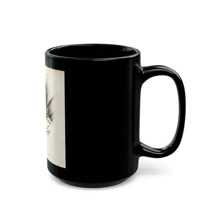 Flash Gordon Illustration (circa 1930s) - Black Coffee Mug - Go Mug Yourself