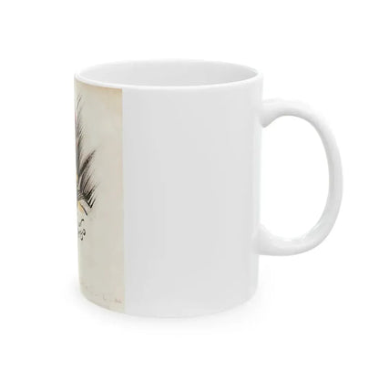 Flash Gordon Illustration (circa 1930s) - White Coffee Mug - Go Mug Yourself