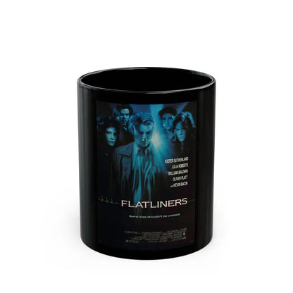 FLATLINERS 1990 Movie Poster - Black Coffee Mug 11oz - Go Mug Yourself