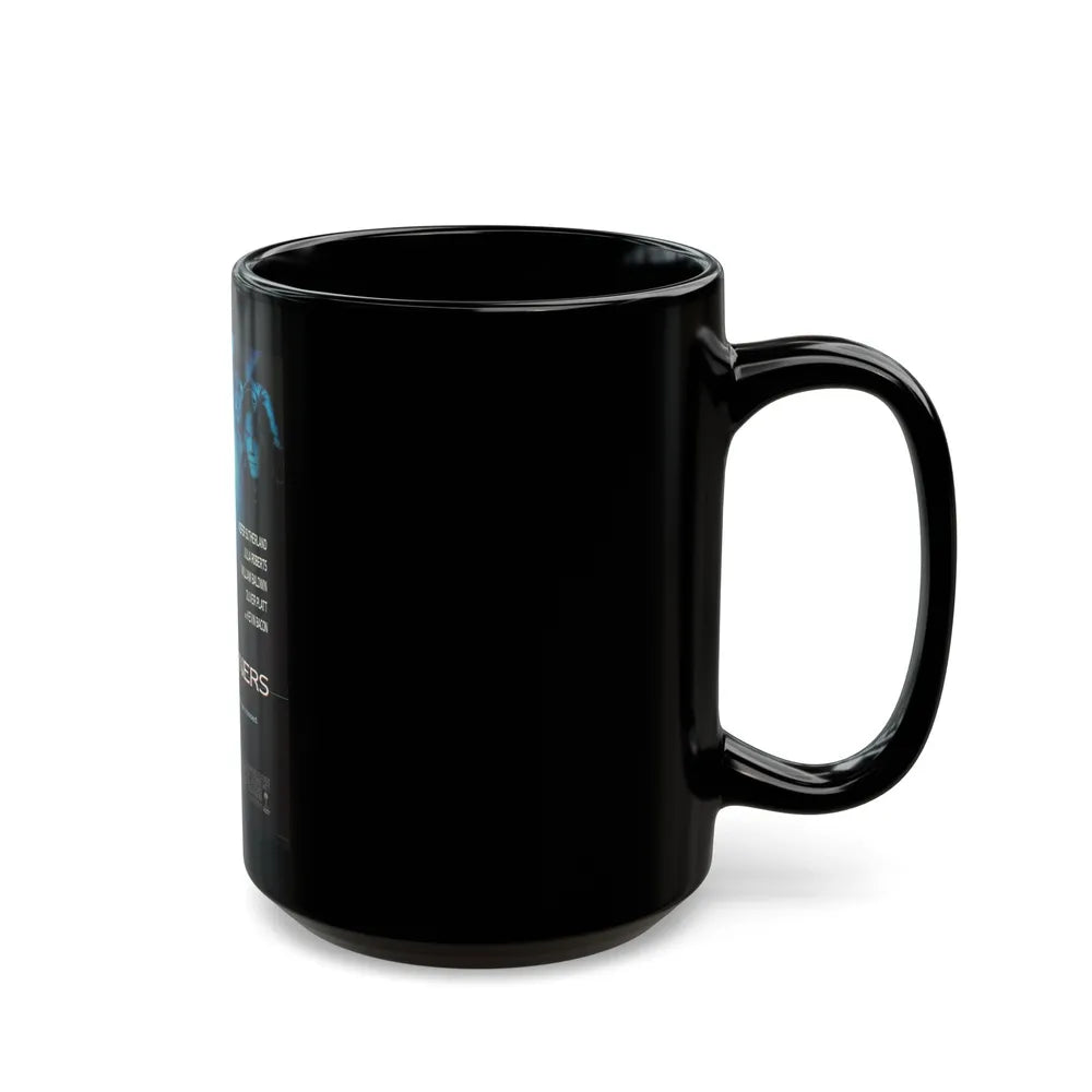 FLATLINERS 1990 Movie Poster - Black Coffee Mug-Go Mug Yourself