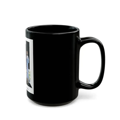 Flattering Capes And Flounces, McCall's, April 1930 - Black Coffee Mug - Go Mug Yourself