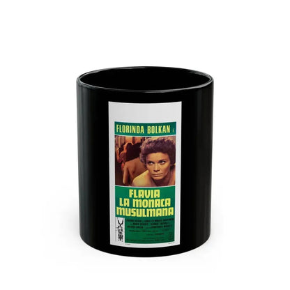 FLAVIA THE HERETIC (ITALIAN) (2) 1974 Movie Poster - Black Coffee Mug 11oz - Go Mug Yourself
