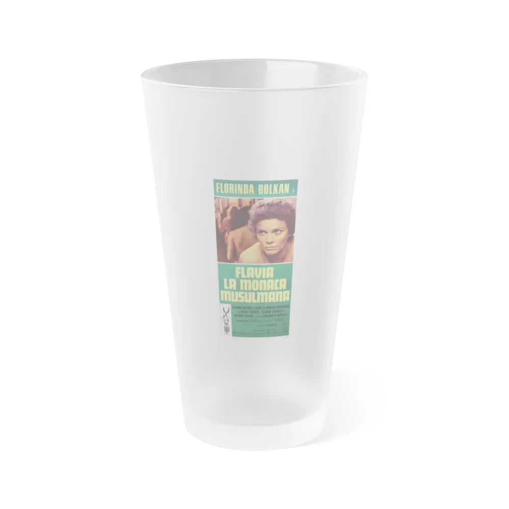 FLAVIA THE HERETIC (ITALIAN) (2) 1974 Movie Poster - Frosted Pint Glass 16oz-16oz-Frosted-Go Mug Yourself