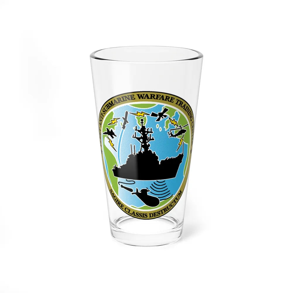 Fleet Anti Submarine Warfare Training Center (U.S. Navy) Pint Glass 16oz-16oz-Go Mug Yourself