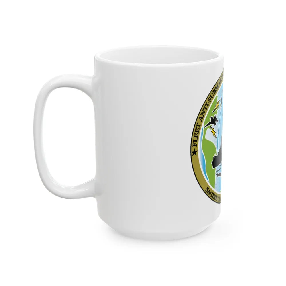 Fleet Anti Submarine Warfare Training Center (U.S. Navy) White Coffee Mug-Go Mug Yourself