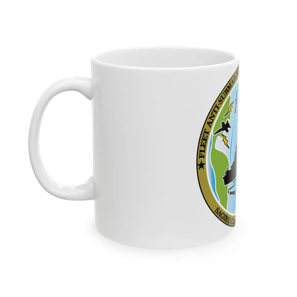 Fleet Anti Submarine Warfare Training Center (U.S. Navy) White Coffee Mug-Go Mug Yourself