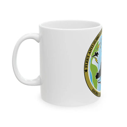 Fleet Anti Submarine Warfare Training Center (U.S. Navy) White Coffee Mug-Go Mug Yourself