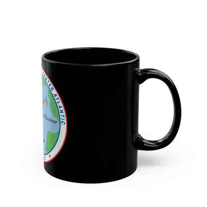 Fleet Combat Trng Ctr Atlantic Dam Neck (U.S. Navy) Black Coffee Mug - Go Mug Yourself
