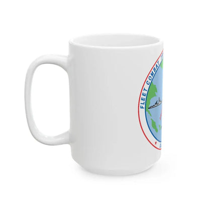 Fleet Combat Trng Ctr Atlantic Dam Neck (U.S. Navy) White Coffee Mug - Go Mug Yourself