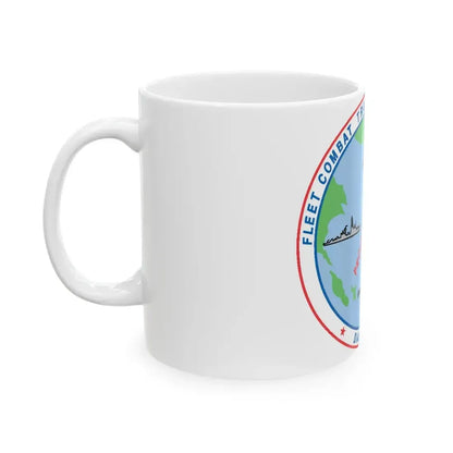 Fleet Combat Trng Ctr Atlantic Dam Neck (U.S. Navy) White Coffee Mug - Go Mug Yourself